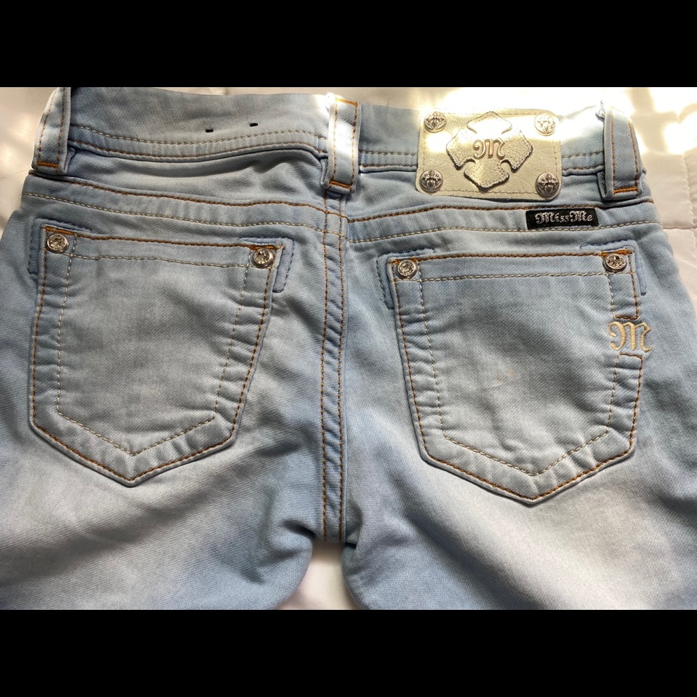 Miss me light blue skinny jeans